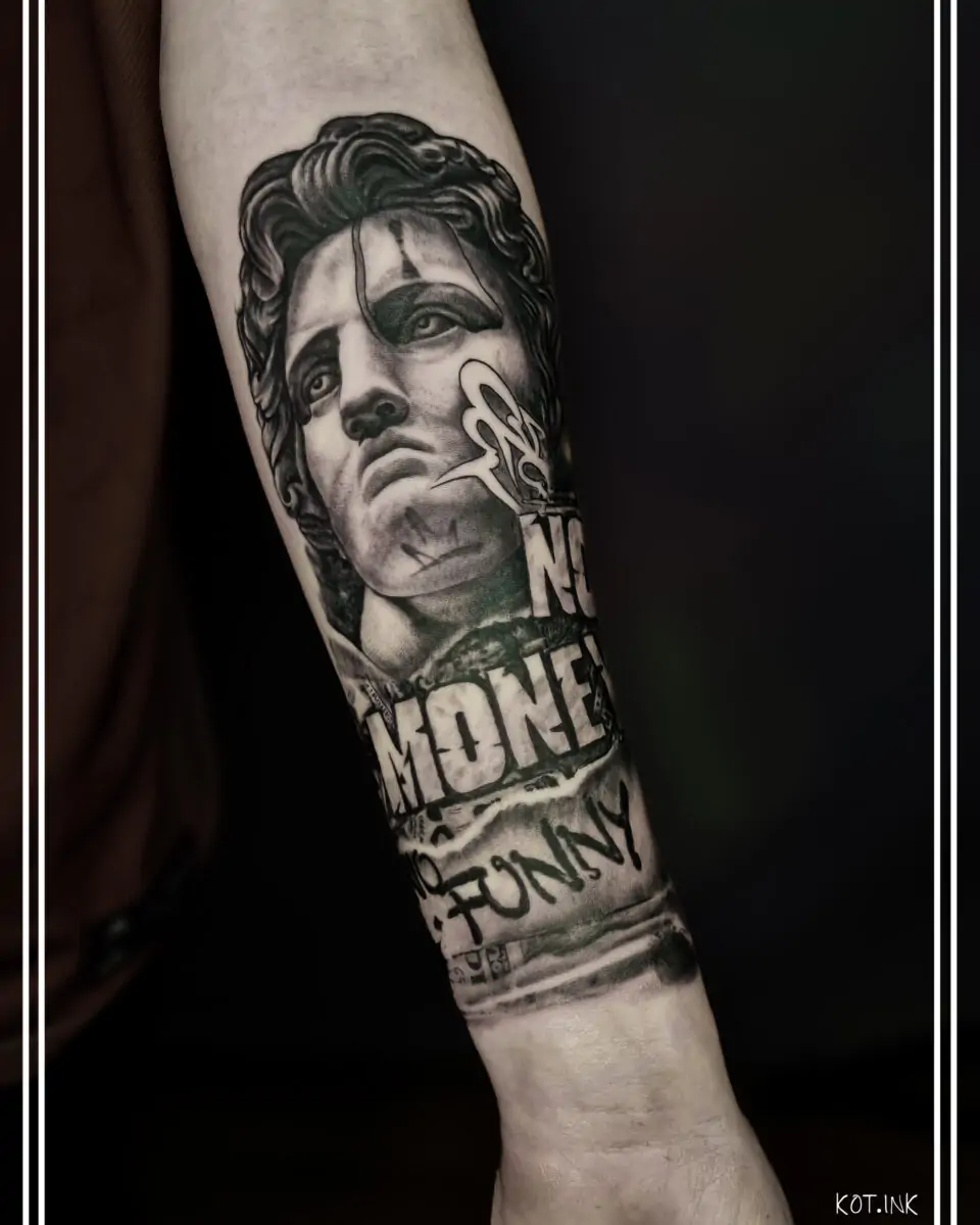Тату в Солнечногорске - Галерея • 10 • kot-ink.ru Tattoo +7 (926) 254-72-50 • (15.07.2026) • kot-ink.ru • Тату Мастер - Алексей Кот (tattoo artist) qr kot ink 21